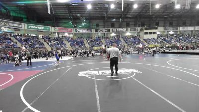 66 lbs Quarterfinal - Lawson Bady, Bear Creek Jr. Wrestling vs Maxin Harper, Valley Bad Boys