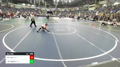 73 lbs Round Of 16 - Alden Luis, Colorado Top Team vs Noah Yakich, Black Fox Academy