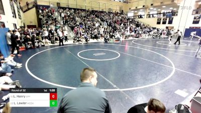 127 lbs Round Of 32 - Laudan Henry, St. Peter's Prep vs Liam Lawler, Bishop McDevitt-Harrisburg