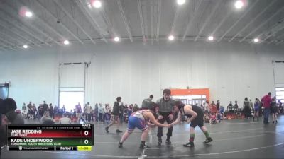 Round 3 - Jase Redding, Team Tiger vs Kade Underwood, Tomahawk Youth Wrestling Club