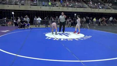 125 lbs Consi Of 8 #2 - Freya Lauritsen, Saylorsburg, PA vs Bryson Gingrich, Robesonia, PA