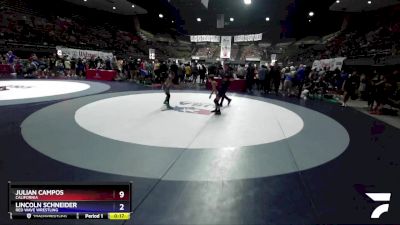 63 lbs Quarterfinal - Brody Cunningham, California vs Ethan Jones, Wolf Den Wrestling Club