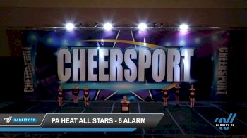 PA Heat All Stars - 5 Alarm [2022 L5 Senior Day 1] 2022 CHEERSPORT: Lancaster Classic