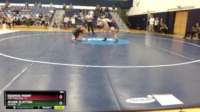 184 lbs Finals (2 Team) - Ryder Slayton, Messiah vs Desmon Perry, Ohio Wesleyan