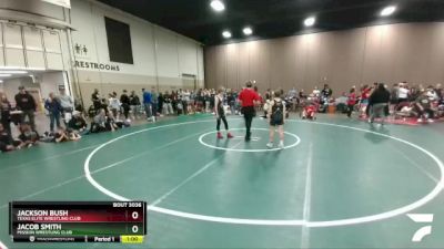 92-93 lbs Round 1 - Jacob Smith, Mission Wrestling Club vs Jackson Bush, Texas Elite Wrestling Club