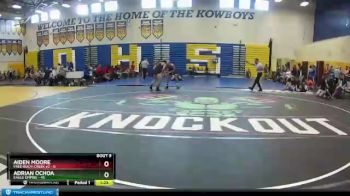 160 lbs Round 3 (8 Team) - Adrian Ochoa, Eagle Empire vs Aiden Moore, Free-Buch-Creek #2