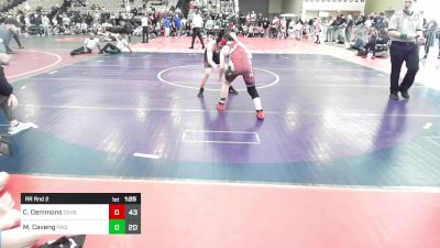 131 lbs Rr Rnd 2 - Colin Demmons, Doughboy vs Mason Caveng, Pride Wrestling