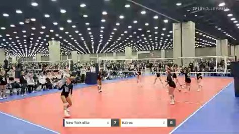 New York elite vs Kairos - 2022 JVA World Challenge presented by Nike - Expo Only