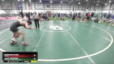 138 lbs Cons. Round 5 - Donovan Gunn, Topsail vs Adam Feldman, Great Neck Wrestling Club