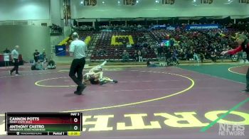 174 lbs Cons. Semi - Cannon Potts, Minot State (N.D.) vs Anthony Castro, Minnesota State Moorhead