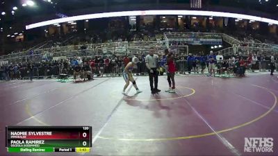 120 lbs Champ. Round 1 - Paola Ramirez, Osceola (Kissimmee) vs Naomie Sylvestre, Immokalee