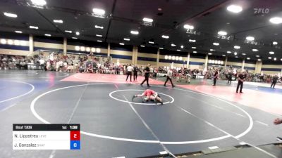 94 lbs Quarterfinal - Natalie Lippstreu, Level Up Wrestling Center vs Janali Gonzalez, Shafter Youth Wrestling