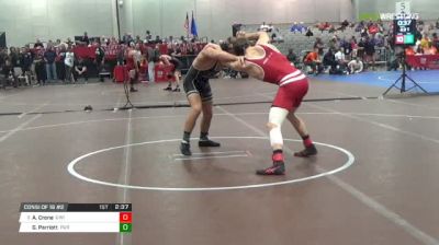 157 lbs Consi of 16 #2 - Andrew Crone, Wisconsin vs Griffin Parriott, Purdue