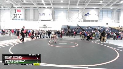 75 lbs Champ. Round 1 - Santino Pascarella, B2 Wrestling Academy vs Tanner Antinora, Mongoose Elite Wrestling