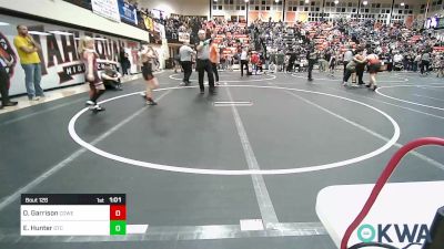 75 lbs Semifinal - Olan Garrison, Coweta Tiger Wrestling vs Ewan Hunter, Owasso Takedown Club