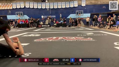 Nicolas Liu vs Justin Menard 2024 ADCC Montreal Open