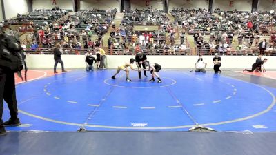 90 lbs Round Of 16 - Caleb Blazquez, Woodstock City Wrestling vs Milo Cole, Harris County Wrestling Club