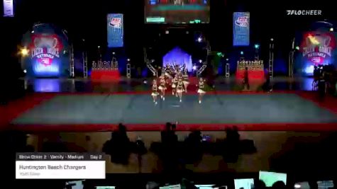 Huntington Beach Chargers - Youth Cheer [2021 Show Cheer 2 - Varsity - Medium Day 3] 2021 Pop Warner National Cheer & Dance Championship