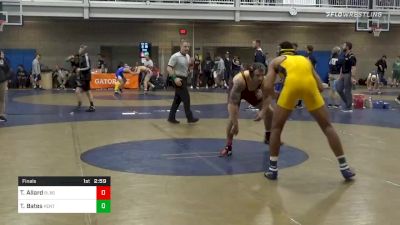 Final - Trevor Allard, Bloomsburg vs Tyler Bates, Kent State