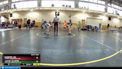 92 lbs Cons. Round 6 - Chase Allison, Highland Wrestling Club vs Harper Lee, Garrett Wrestling Club