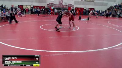 189 lbs 1st Place Match - Mason Orth, Rocori vs Brody Koberoski, Mankato West