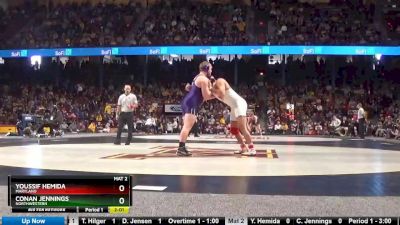 285 lbs Consolation - Youssif Hemida, Maryland vs Conan Jennings, Northwestern