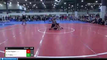 50 lbs Round 1 (6 Team) - Brody Farrington, RAIDER NATION WC vs Dylan Fridley, BLACKHAWK WC