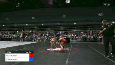 100 lbs Consi Of 16 #2 - Maya Alvarado, FL vs Ella Kavanagh, NV