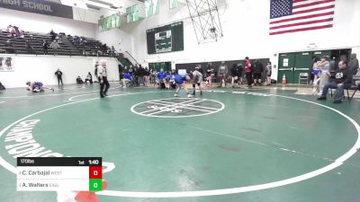 170 lbs Quarterfinal - Clara Carbajal, Western vs Abbie Walters, Eagle Rock