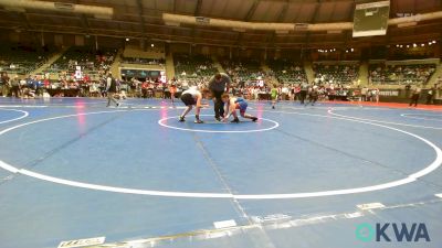 120 lbs Final - Hazen Crank, R.A.W. vs Jeron Nelson, Warrior Wrestling Club