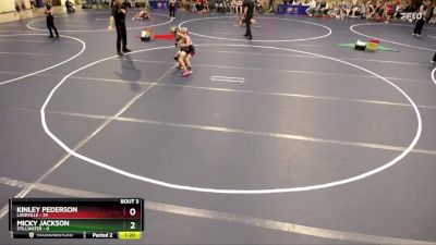 60 lbs Round 2 (4 Team) - Kinley Pederson, Lakeville vs Micky Jackson, Stillwater