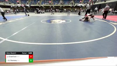 113 lbs Cons. Round 4 - Dylan Ramsey, Crystal Lake Central vs Jake Crawford, Marist