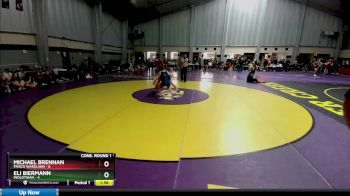 132 lbs Quarters & 1st Wb (16 Team) - Michael Brennan, Frisco Wakeland vs Eli Biermann, Midlothian