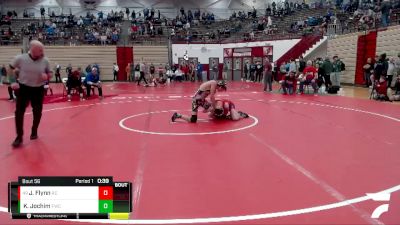 126 lbs Champ. Round 1 - Jax Flynn, Red Cobra vs Kegan Jochim, Franklin Wrestling Club