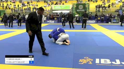 YANN GREGO SILVA vs PIERO COLLETTI SALVIATO 2024 Brasileiro Jiu-Jitsu IBJJF