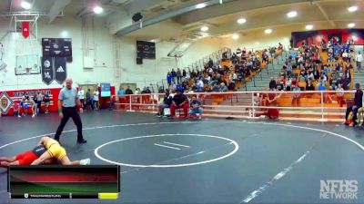 126 lbs Cons. Round 4 - Cervando Tapia, Oxnard vs Jesse Salazar, Covina