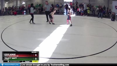 28 lbs 3rd Place Match - Coye Horse, Cozad Wrestling Club vs Truett Watt, St. Paul
