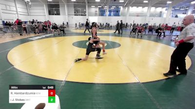 86 lbs 5th Place - Robert Hambardzumian, New England Gold WC vs Jackson Stokes, Smitty's Wrestling Barn