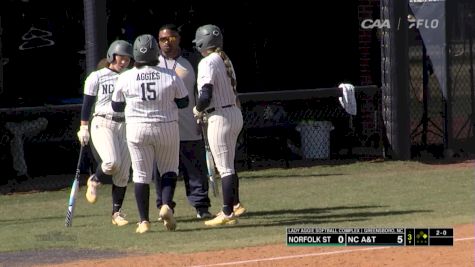 Replay: Norfolk St vs North Carolina A&T - DH | Feb 25 @ 1 PM