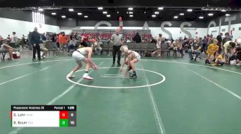 95 lbs Placement Matches (8 Team) - Gage Lohr, Thorn Wrestling (MN) vs Bryce Boyer, PA Alliance