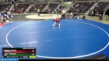 138 lbs 23rd Place Match - Sorin Osadcii, Homestead vs Joey Chilton, Park