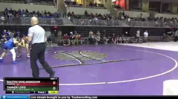 120 lbs Round 7 (8 Team) - Tanner Loyd, Papillion-La Vista South vs Dalton Vanlaningham, Fairbury