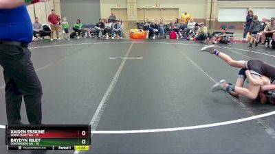 80 lbs Round 6 (8 Team) - Brydyn Riley, Contenders WA vs Xaiden Erskine, Soddy Daisy WA