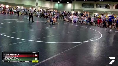 145 lbs Round 2 (6 Team) - Gonzalo Pool, New England Gold - AS vs Cole Anderson, Carolina Extreme