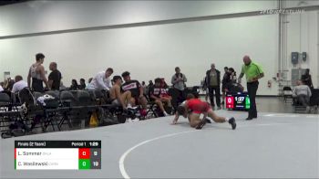 145 lbs Finals (2 Team) - Cross Wasilewski, Team Carnage vs Landyn Sommer, Team Oklahoma