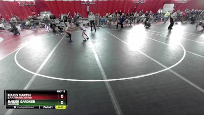 63 lbs Cons. Round 2 - Raider Gardner, Wisconsin vs Mario Martin, B.A.M. Training Center