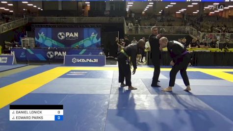 JAY DANIEL LONICK vs JAMUAL EDWARD PARKS 2024 Pan Jiu Jitsu IBJJF Championship