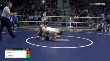 145 lbs Final - John Fox, Gilroy vs Jaden Abas, Rancho Bernardo