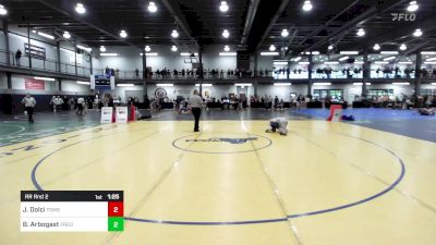 135A lbs Rr Rnd 2 - Joseph Dolci, Toms River High School North vs Brycen Arbogast, Predator