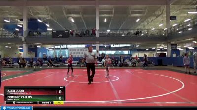 60 lbs Round 1 (8 Team) - Alex Judd, Columbus Desales vs Dominic Childs, Mentor